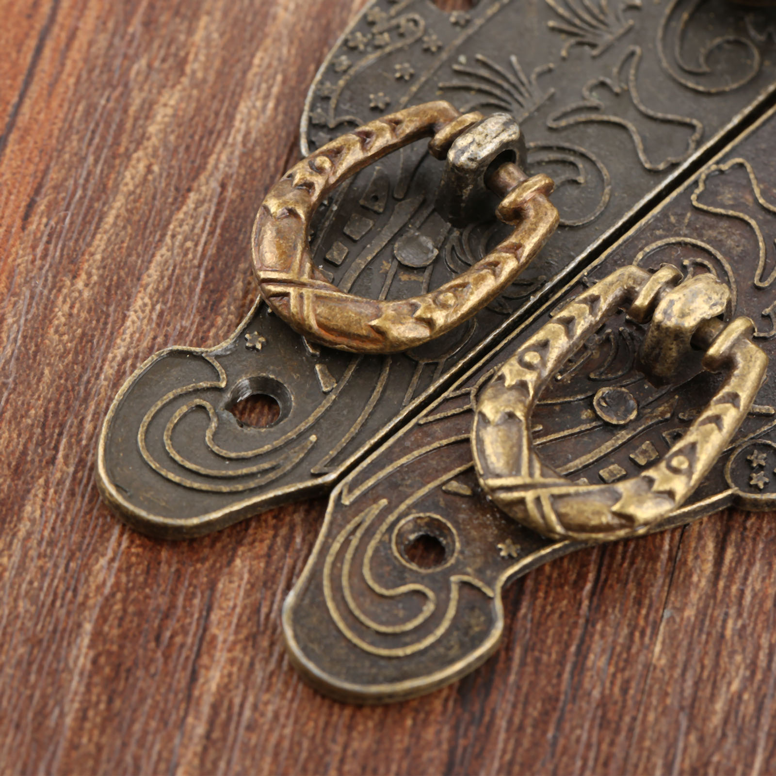 Furniture Hook Hardware - 1 Stück Antiker Kastenverschluss Vintage Holzgeschenkbox