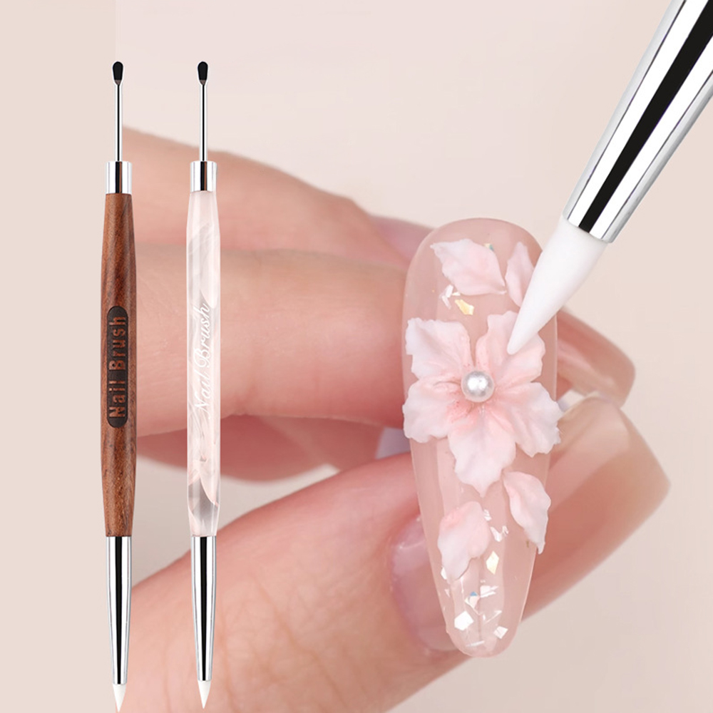 Furniture Hardware Nails - Silikon Nail art Carving Stift Doppel