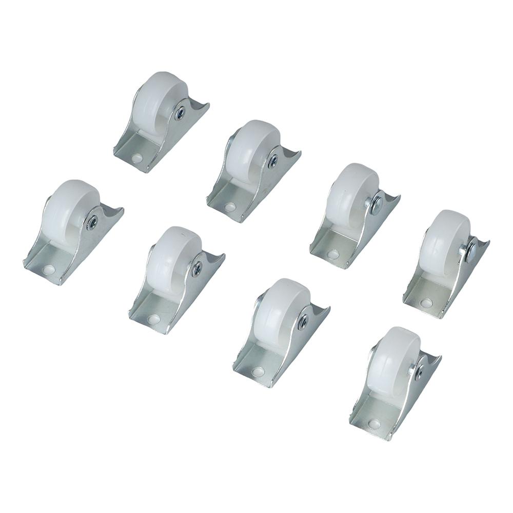 Furniture Rails Hardware - 1 Zoll Möbelzubehör: Flache, nicht drehbare,