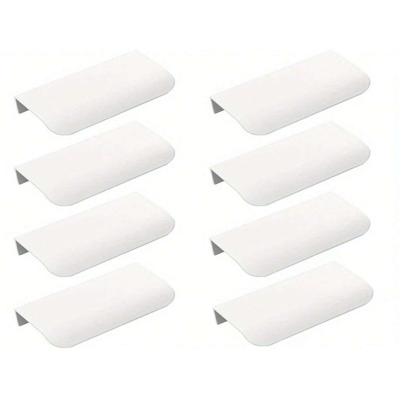 Furniture Hardware Restoration - 8er-Pack Fingergriffe, verdeckte Schubladengriffe aus Metall,