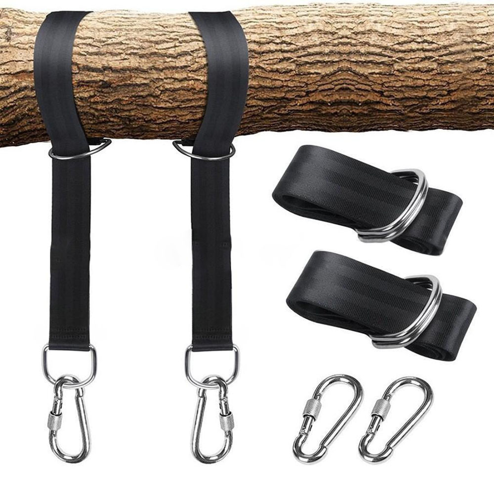 Furniture Hook Hardware - Baumschaukel-Aufhängegurte, 2000 Pfund, robuster Hakenring-Aufhängegürtel, Verbindungsgürtel