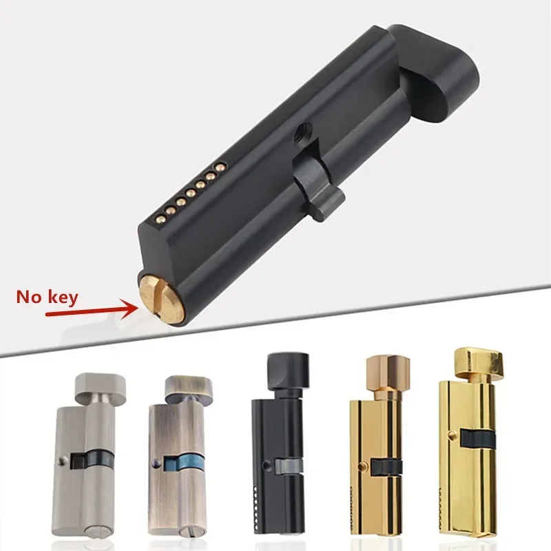 Furniture Hardware Design - Indoor Massivholz Tür Messing Keyless Lock