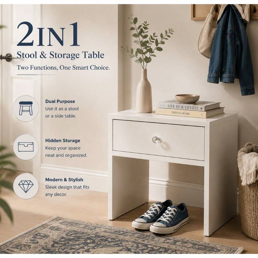2-in-1 Aufbewahrungshocker & N – Furniture Hardware Restoration Bewertung und Preis