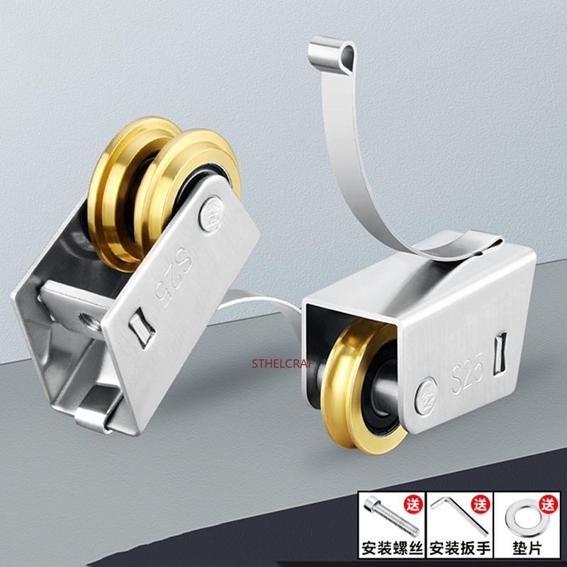 2er-Set Edelstahl-Schienenroll – Furniture Rails Hardware Bewertung und Preis