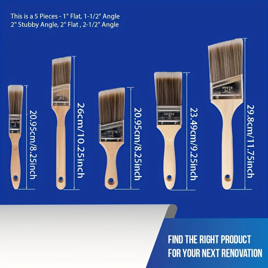 5 Stück hochwertige Pinsel, Gr – Furniture Hardware Design Bewertung und Preis