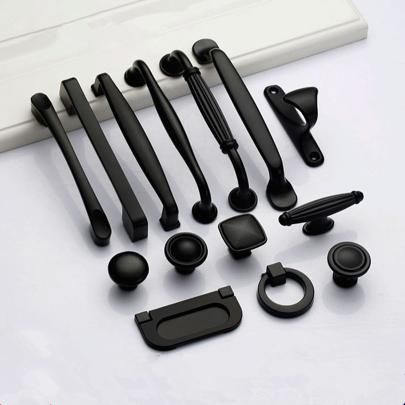 Schwarze Griffe für Möbel, Sch – Furniture Hardware Restoration Bewertung und Preis