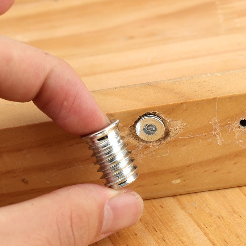10/50x Gewindeeinsätze, Holzei – Furniture Hardware Threaded Inserts Bewertung und Preis
