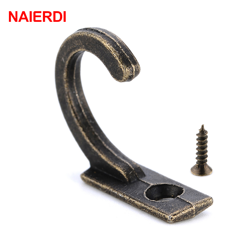 NAIERDI 10PCS Kleine Antike Ha – Furniture Hook Hardware Bewertung und Preis