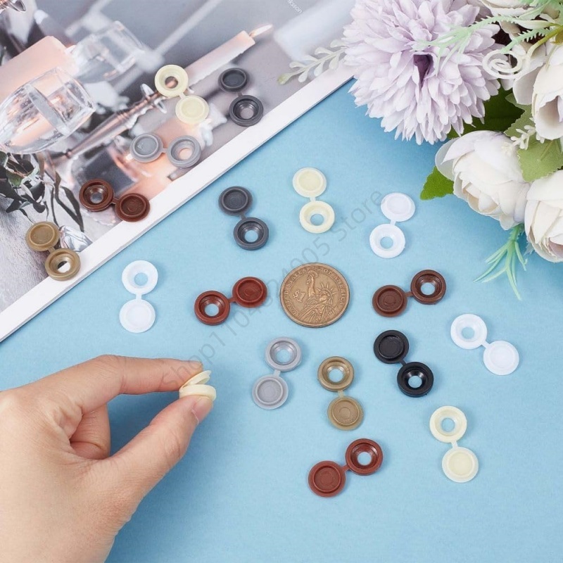 100 Stück faltbare Kunststoff- – Furniture Hardware Nails Bewertung und Preis