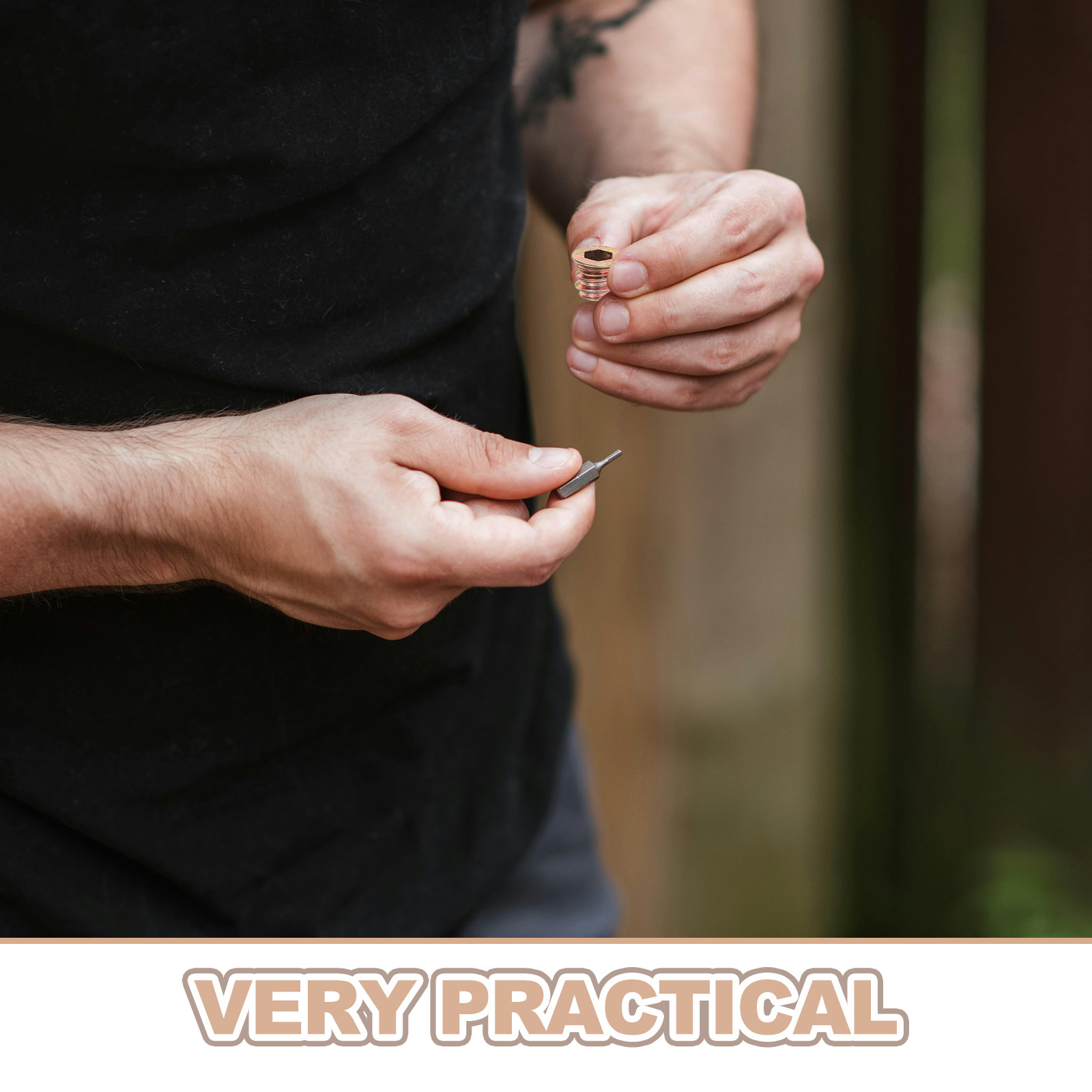 50 Stück Nuts für Möbel, verse – Furniture Hardware Threaded Inserts Bewertung und Preis
