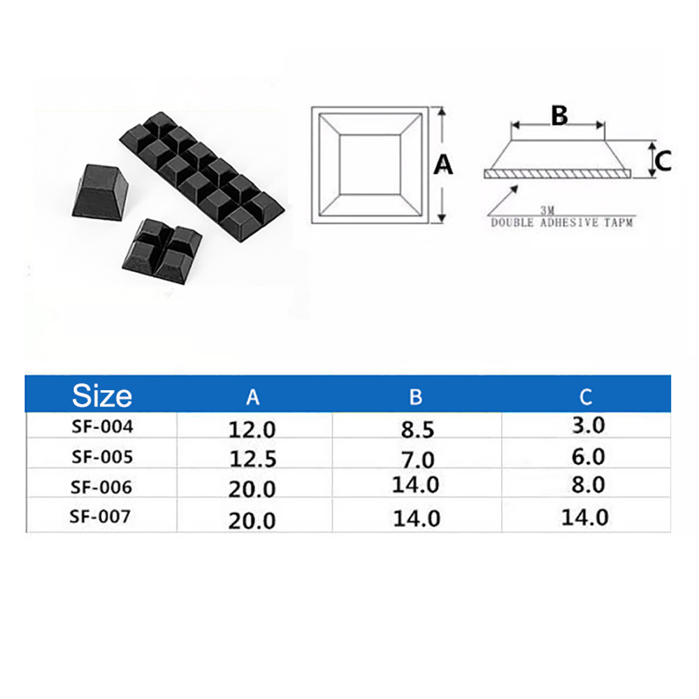 10/20 Stück Möbel selbstkleben – Furniture Hardware Feet Bewertung und Preis