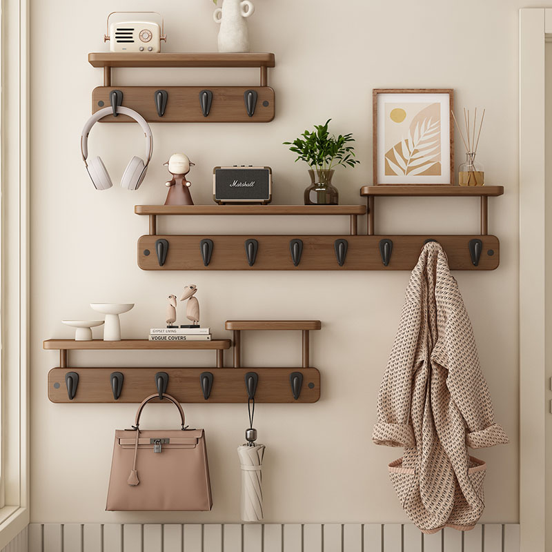 Bambus Wandgarderobe Aufbewahr – Furniture Hook Hardware Bewertung und Preis