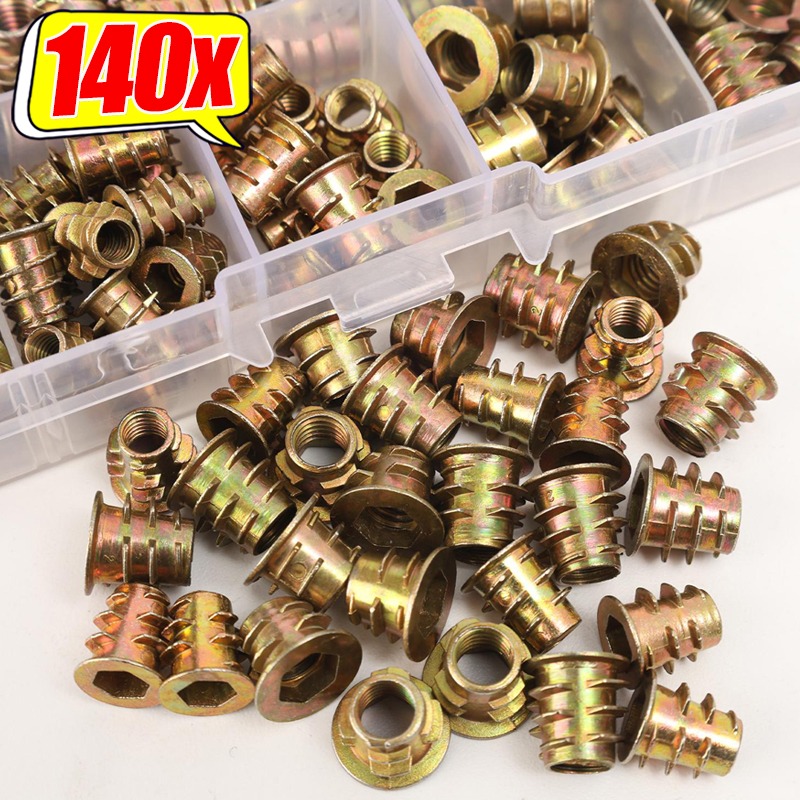 Gewindeeinsätze aus Kohlenstof – Furniture Hardware Threaded Inserts Bewertung und Preis