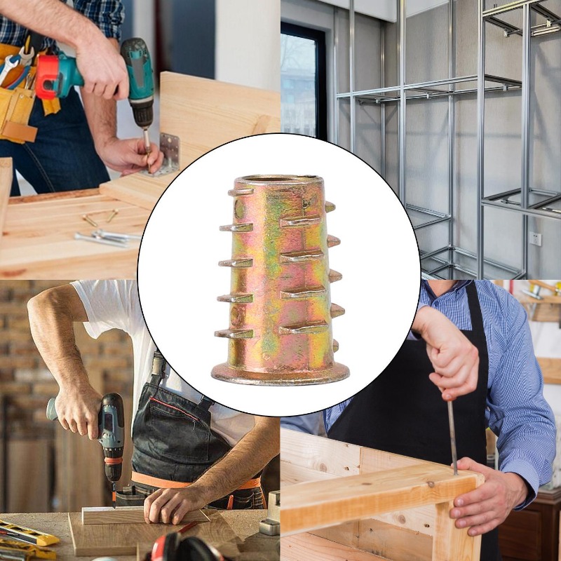 Gewindeeinsätze aus Kohlenstof – Furniture Hardware Threaded Inserts Bewertung und Preis