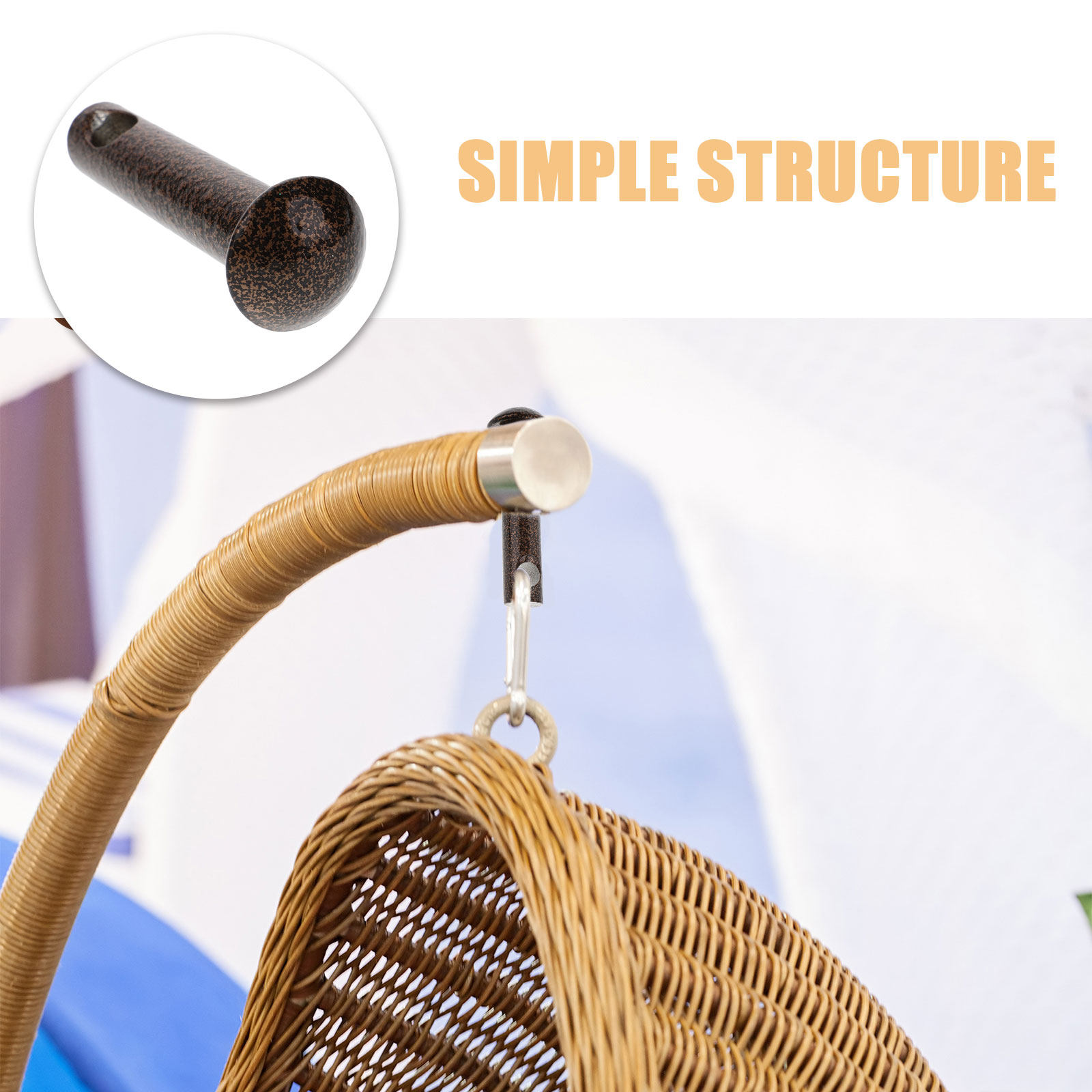 2er-Set Hängesessel-Hängebolze – Furniture And Hardware Bewertung und Preis