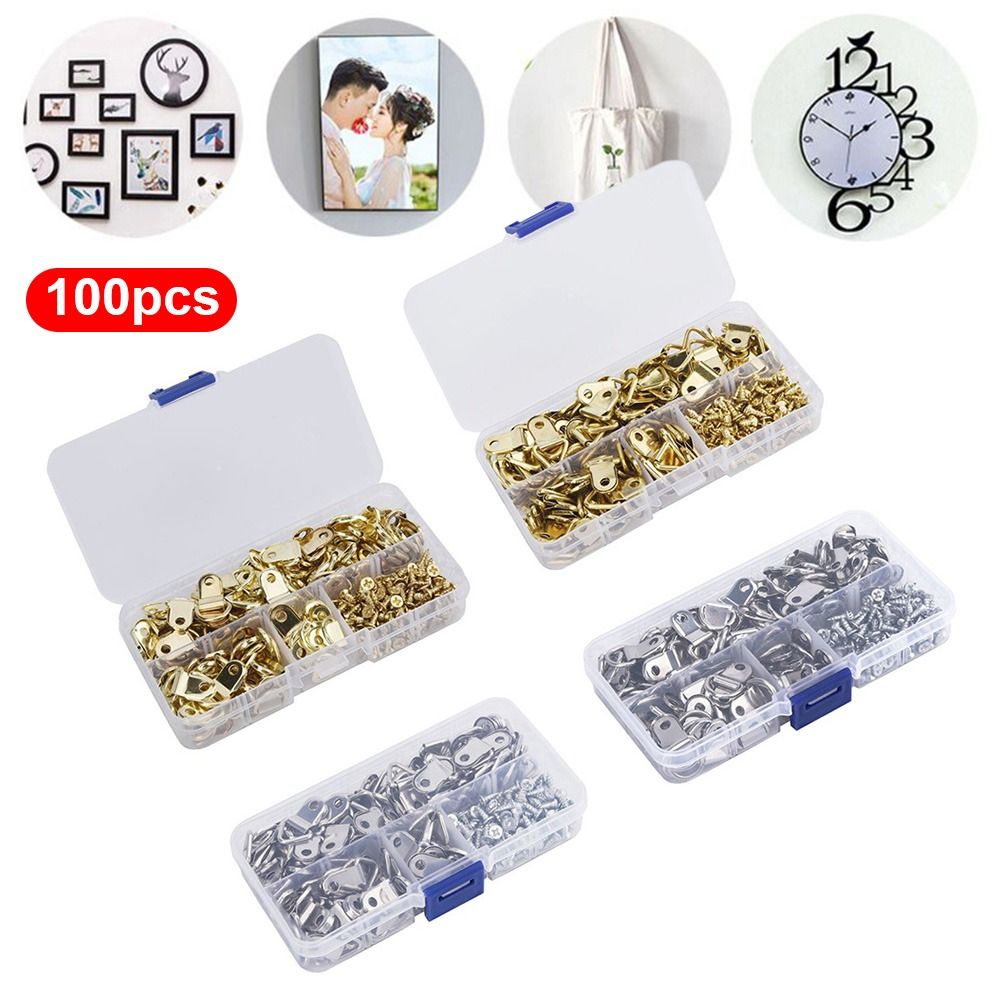 100 Stück goldenes Doppel loch – Furniture Hook Hardware Bewertung und Preis