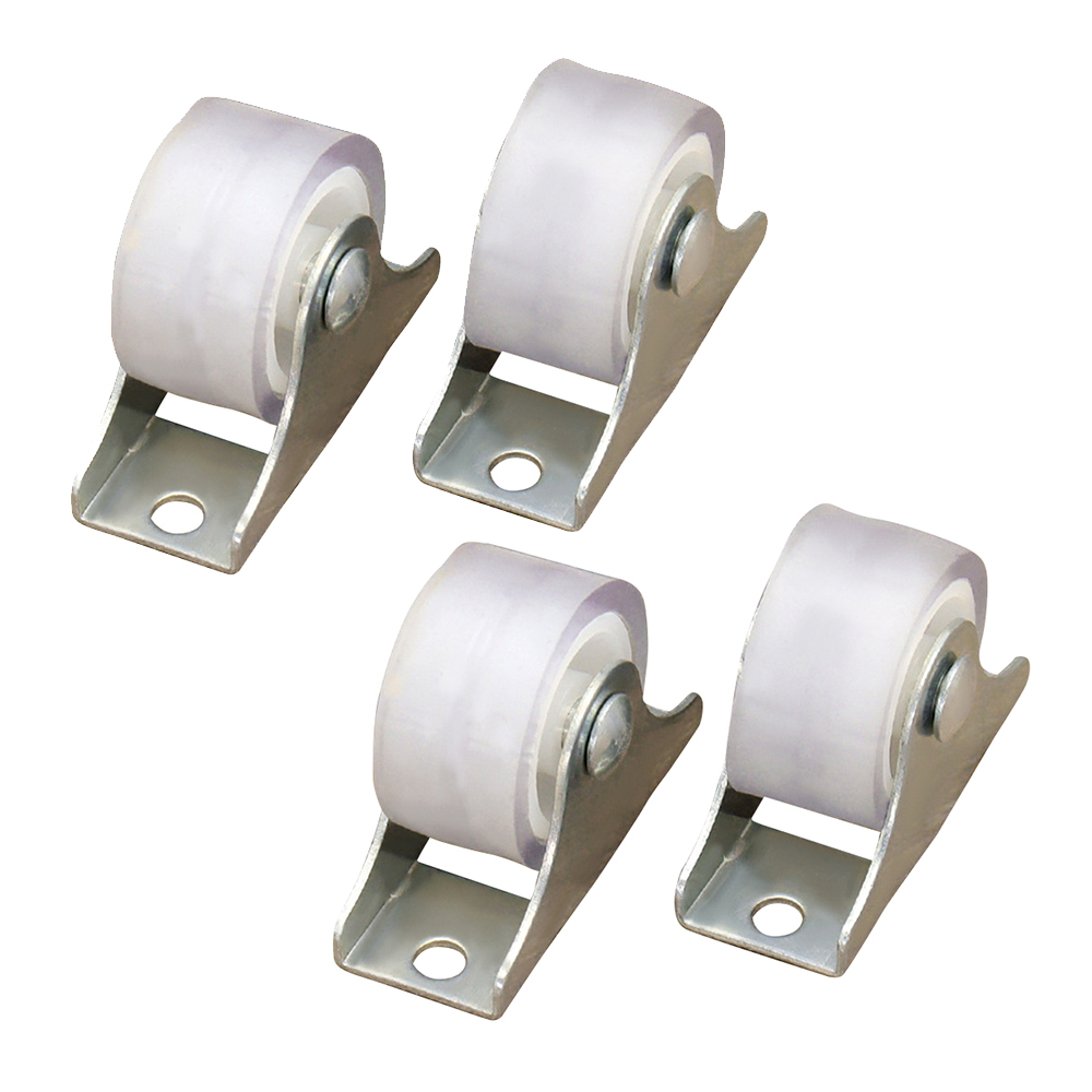 4 Stück weiße Schienen-Festrol – Furniture Rails Hardware Bewertung und Preis
