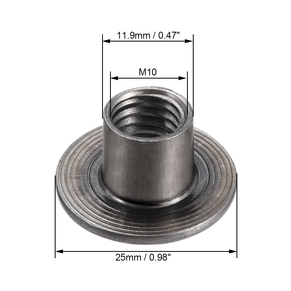 30 Stück M8 M10 Kohlenstoffsta – Furniture Hardware Threaded Inserts Bewertung und Preis