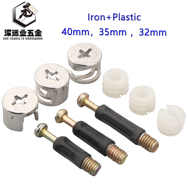 10Sets Möbel Seite Anschluss 4 – Furniture Hardware Nut Bewertung und Preis