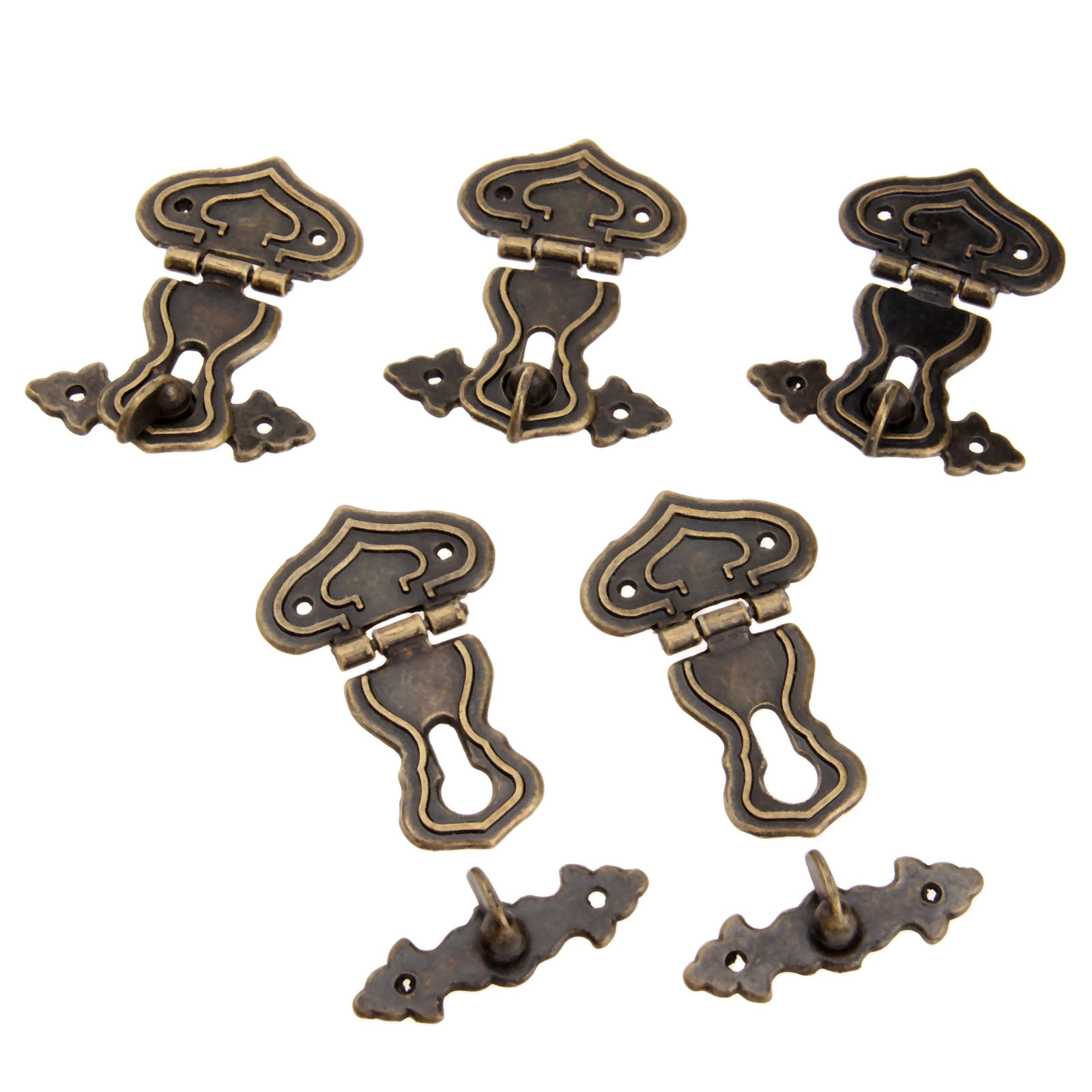 5Pcs 63x47mm Antike Metall Loc – Furniture Hook Hardware Bewertung und Preis