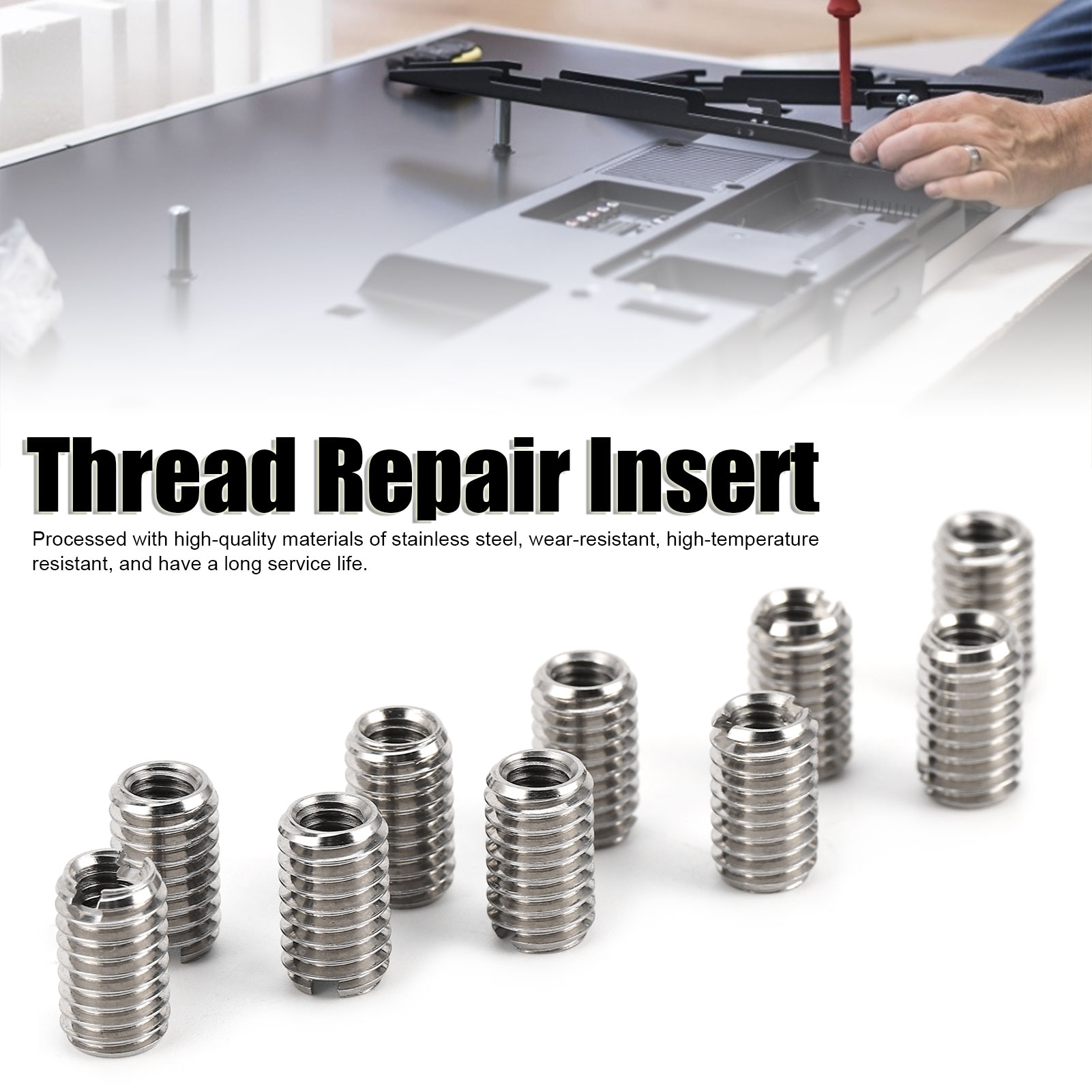 10 Stück Reduziermuttern mit A – Furniture Hardware Threaded Inserts Bewertung und Preis