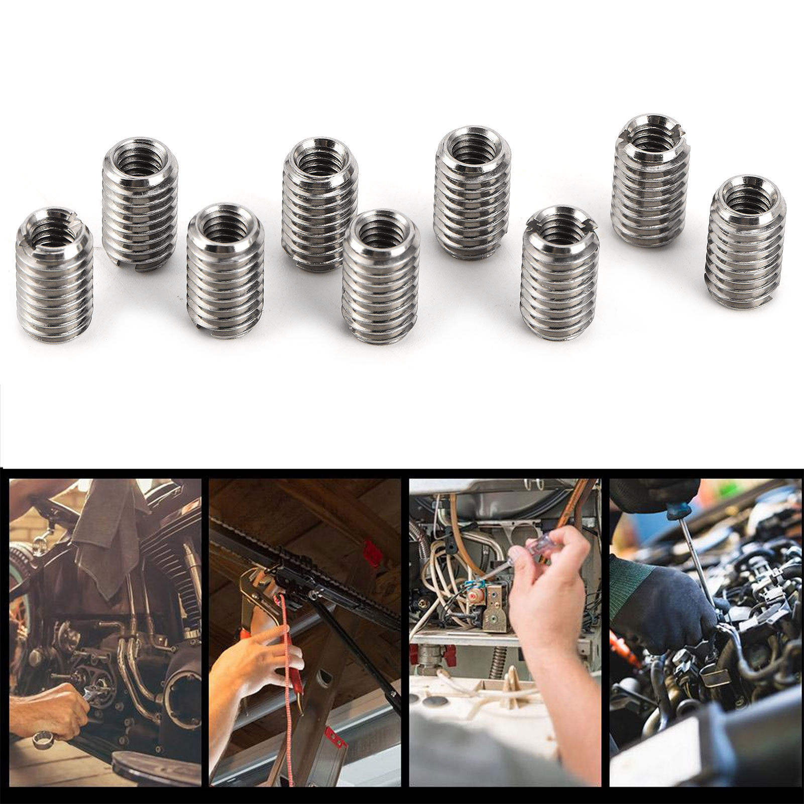 10 Stück Reduziermuttern mit A – Furniture Hardware Threaded Inserts Bewertung und Preis