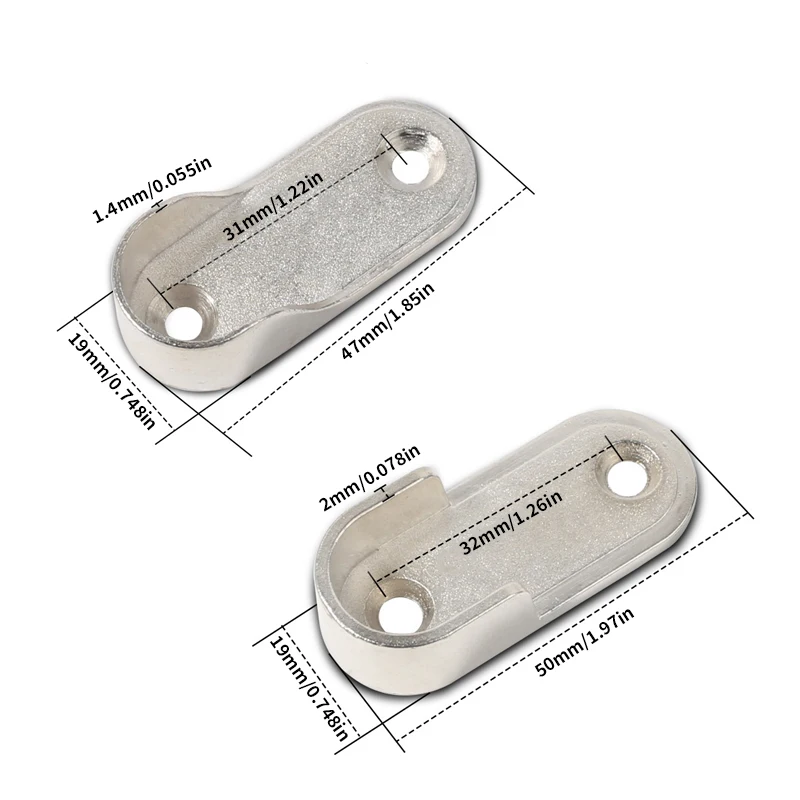 6 Stück Halterungen, Möbelbesc – Furniture Rails Hardware Bewertung und Preis