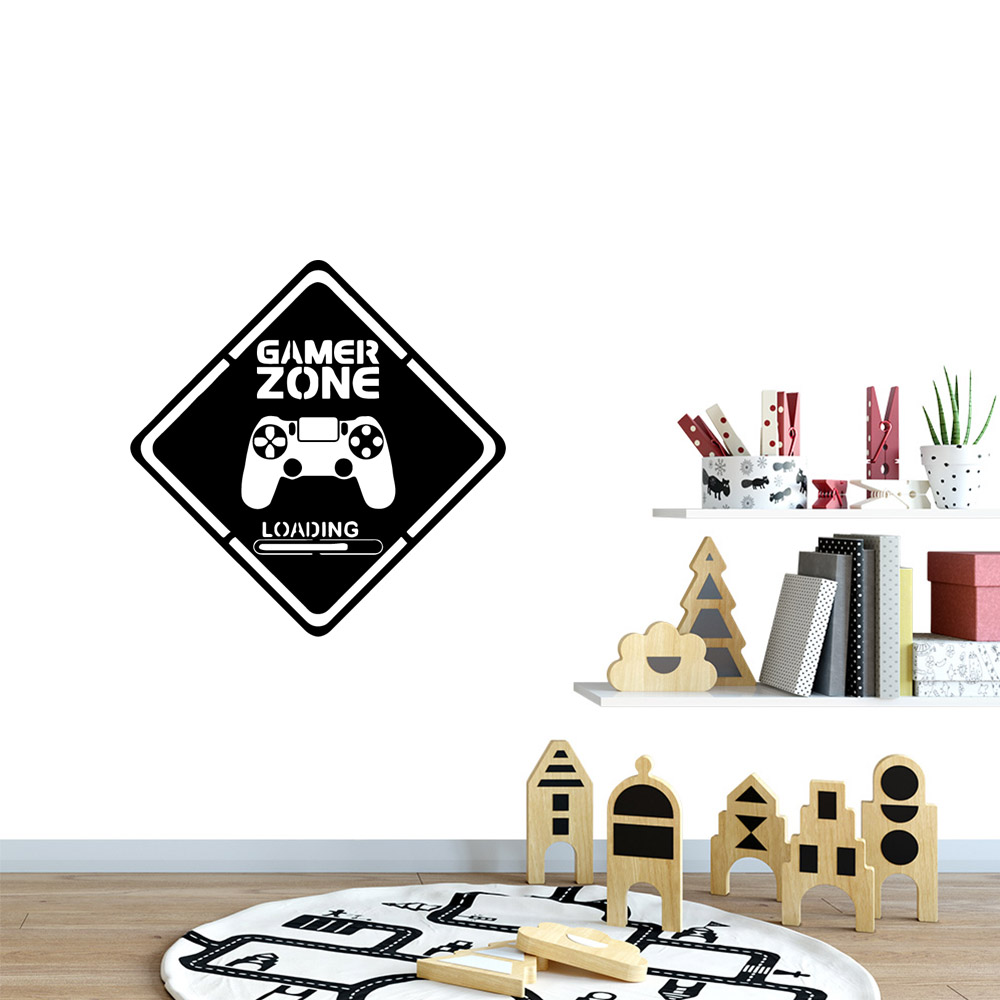 1pc Gamer Wand Kunst Aufkleber – Furniture Hardware Design Bewertung und Preis